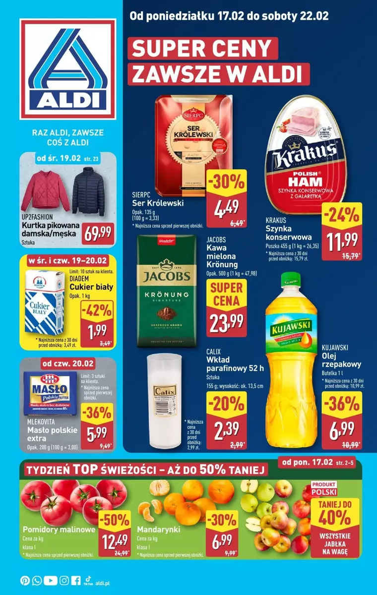 Gazetka Aldi od 17.02.2025 💰 Oszczędzaj Więcej!